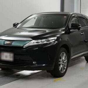 2018 Toyota Harrier black gasoline used car Japan export