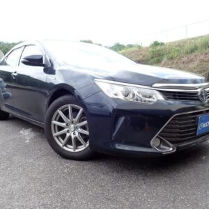 2015 Toyota Camry green hybrid used car Japan export