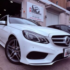 2016 Mercedes Benz E-Class Stationwagon white gasoline used car Japan export