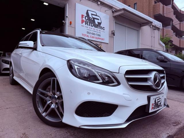 Ref:AUX-24052044 MERCEDES BENZ E-CLASS STATIONWAGON 2016 1 2016 Mercedes Benz E-Class Stationwagon white gasoline used car Japan export