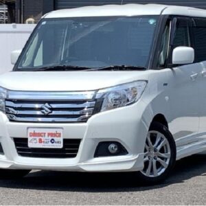 2018 Suzuki Solio pearl gasoline used car Japan export