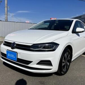 2021 Volkswagen Polo white gasoline used car Japan export