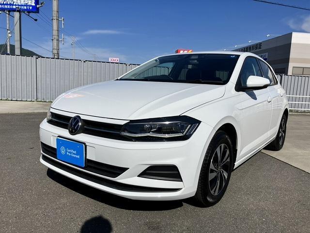 Ref:AUX-24056034 VOLKSWAGEN POLO 2021 1 2021 Volkswagen Polo white gasoline used car Japan export