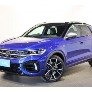 2025 Volkswagen T-Roc blue gasoline used car Japan export