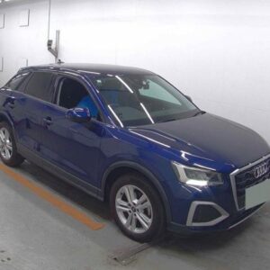 2021 Audi Q2 blue gasoline used car Japan export