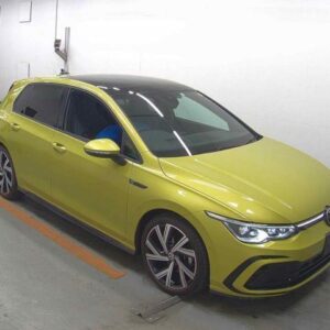 2023 Volkswagen Golf yellow diesel used car Japan export