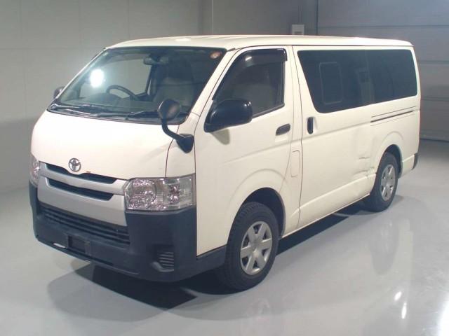 Ref:AUX-24056297 TOYOTA REGIUS ACE VAN 2017 1 2017 Toyota Regius Ace Van white diesel used car Japan export