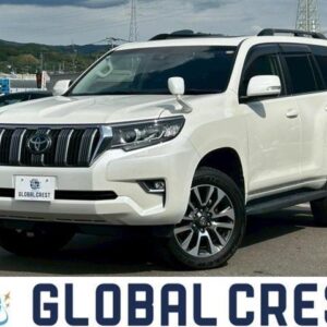 2022 Toyota Land Cruiser Prado pearl diesel used car Japan export