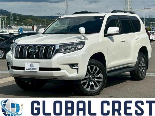 Ref:AUX-24056353 TOYOTA LAND CRUISER PRADO 2022 1 2022 Toyota Land Cruiser Prado pearl diesel used car Japan export