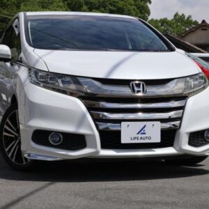 2014 Honda Odyssey pearl gasoline used car Japan export