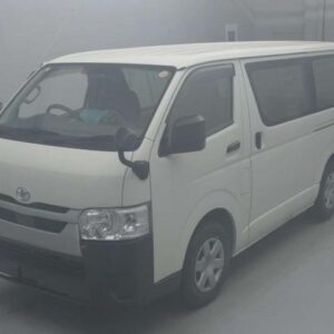 2022 Toyota Hiace Van white diesel used car Japan export