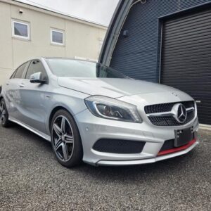 2013 Mercedes Benz A-Class silver gasoline used car Japan export