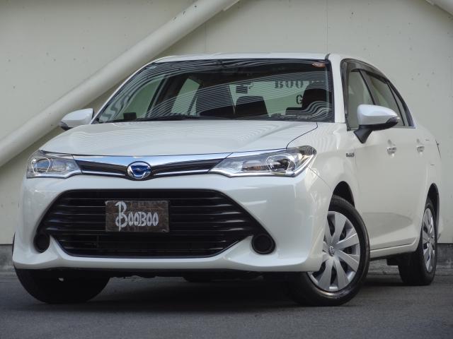 Ref:AUX-24056496 TOYOTA COROLLA AXIO 2015 1 2015 Toyota Corolla Axio pearl hybrid used car Japan export