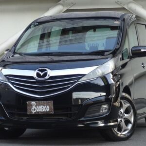 2014 Mazda Biante black gasoline used car Japan export
