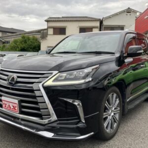 2016 Lexus Lx black gasoline used car Japan export