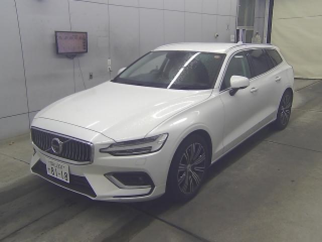 Ref:AUX-24064595 VOLVO V60 2020 1 2020 Volvo V60 pearl gasoline used car Japan export