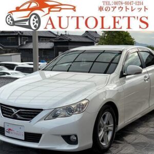2011 Toyota Mark X pearl gasoline used car Japan export