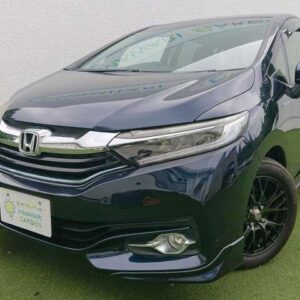 2016 Honda Shuttle black hybrid used car Japan export