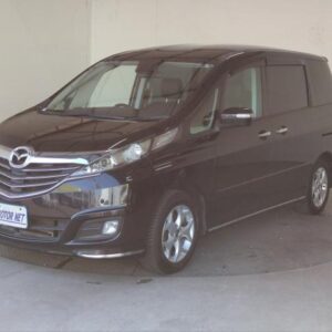 2015 Mazda Biante black gasoline used car Japan export
