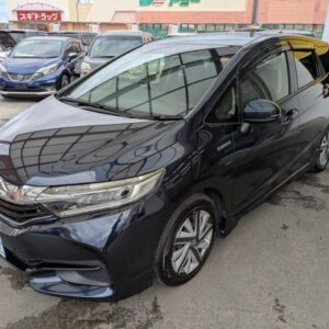 2015 Honda Shuttle purple hybrid used car Japan export