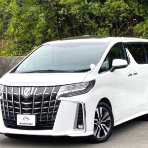 2018 Toyota Alphard pearl gasoline used car Japan export