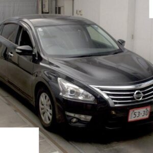 2018 Nissan Teana black gasoline used car Japan export