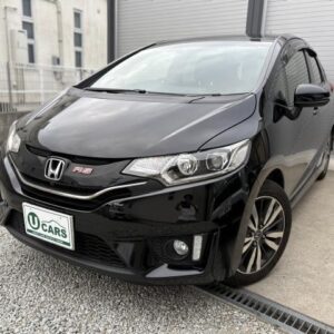 2013 Honda Fit black gasoline used car Japan export
