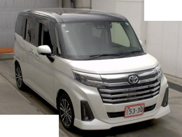 Ref:AUX-24070199 TOYOTA ROOMY 2024 1 2024 Toyota Roomy pearl gasoline used car Japan export