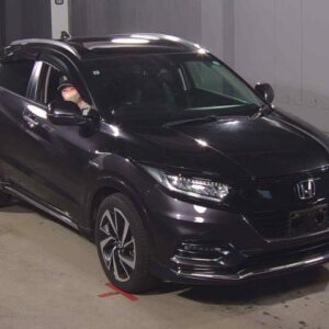 2019 Honda Vezel black gasoline used car Japan export