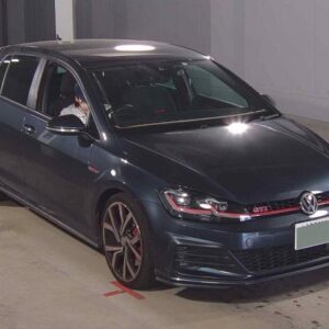 2017 Volkswagen Golf Gti blue gasoline used car Japan export