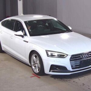 2019 Audi A5 Sportback white gasoline used car Japan export