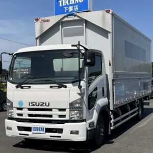 2012 Isuzu Forward white diesel used car Japan export