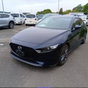 2023 Mazda Mazda3 Fastback blue gasoline used car Japan export