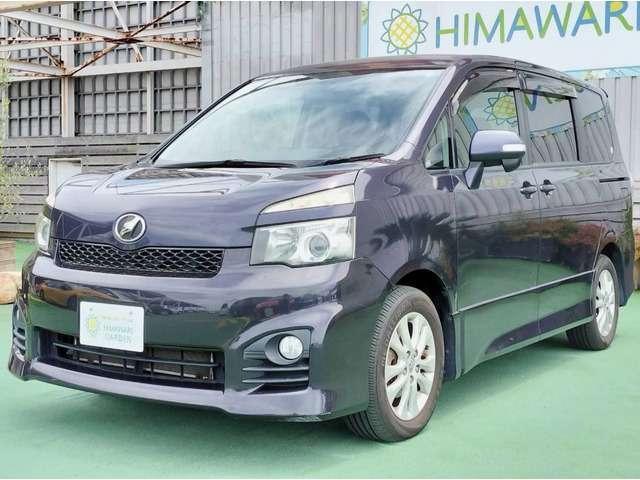 Ref:AUX-24073007 TOYOTA VOXY 2011 1 2011 Toyota Voxy purple gasoline used car Japan export
