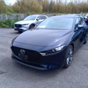 2023 Mazda Mazda3 Fastback blue gasoline used car Japan export