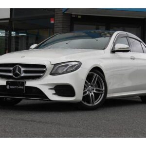 2016 Mercedes Benz E-Class pearl gasoline used car Japan export