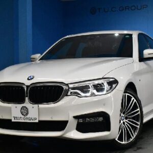 2017 Bmw 5 Series white gasoline used car Japan export
