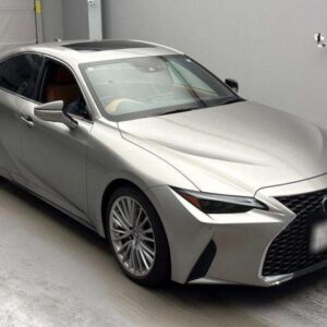 2023 Lexus Is gray gasoline used car Japan export