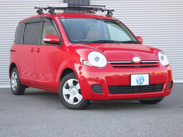 Ref:AUX-24074823 TOYOTA SIENTA 2014 1 2014 Toyota Sienta red gasoline used car Japan export