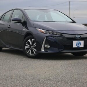 2019 Toyota Prius Phv blue hybrid used car Japan export