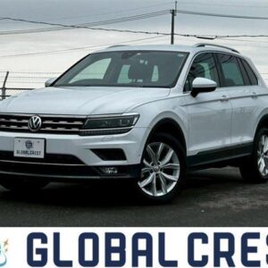 2020 Volkswagen Tiguan white diesel used car Japan export