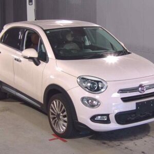 2016 Fiat 500X orange gasoline used car Japan export