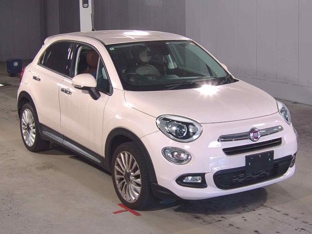 Ref:AUX-24074832 FIAT 500X 2016 1 2016 Fiat 500X orange gasoline used car Japan export