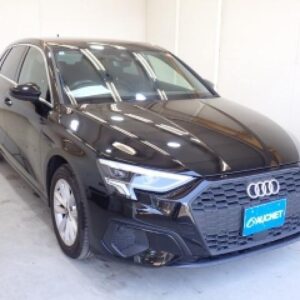 2023 Audi A3 black hybrid used car Japan export