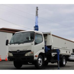 2012 Hino Dutro white diesel used car Japan export