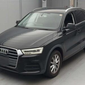 2015 Audi Q3 black gasoline used car Japan export