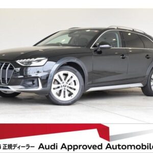 2021 Audi A4 Allroad Quattro black hybrid used car Japan export