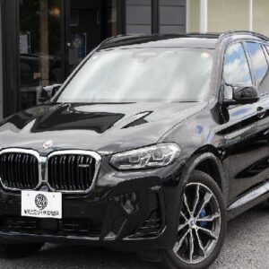 2022 Bmw X3 black diesel used car Japan export