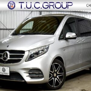 2017 Mercedes Benz V-Class silver diesel used car Japan export