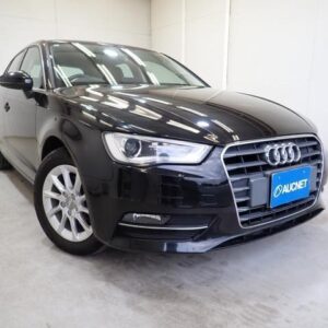 2015 Audi A3 black gasoline used car Japan export